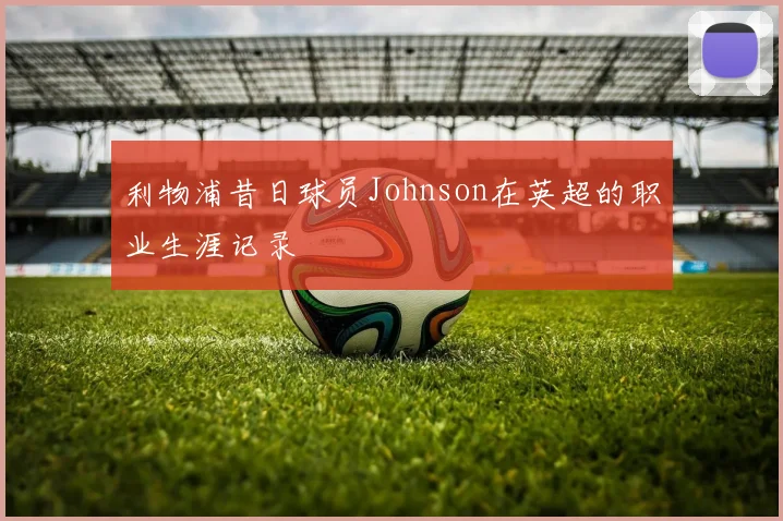 利物浦昔日球员Johnson在英超的职业生涯记录